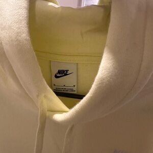 Nike Soft Yellow Pullover Hoodie